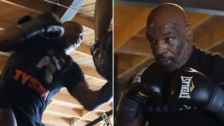 Mike Tyson Shares New Frightening Training Video