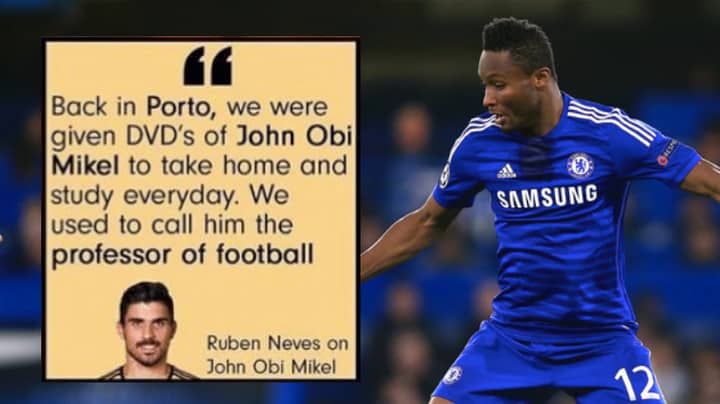 John Obi Mikel Posts Fake Quote From Ruben Nevas On His Instagram Page