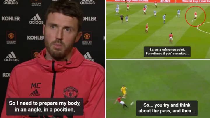 Michael Carrick Gives In-Depth Analysis Of How To Be A Centre Midfielder, It's A Fascinating Watch 