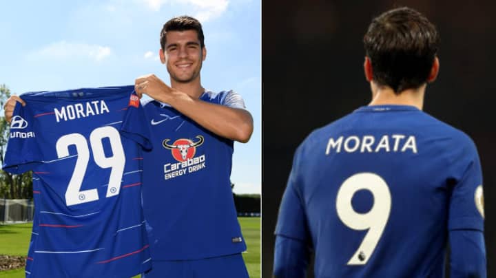 Alvaro Morata Changes Chelsea Shirt Number To No.29 For Class Reason 