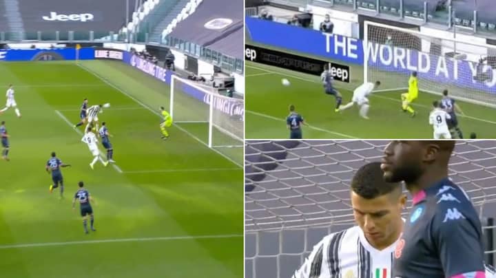 Cristiano Ronaldo Produces 'Miss Of The Season' By Heading Wide From A Few Yards Out