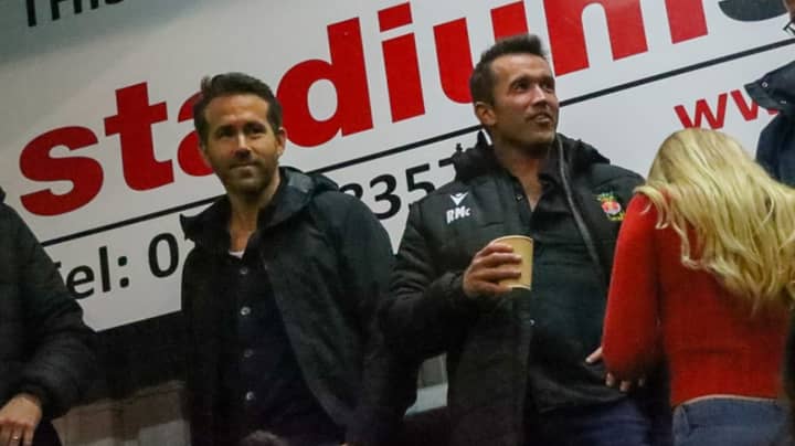Ryan Reynolds And Rob McElhenney Attend First Wrexham Game After Buying Club