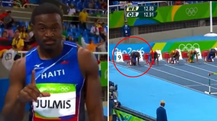 Athlete ‘Scammed People Into Thinking He’d Win’ During 110-Metre Hurdles