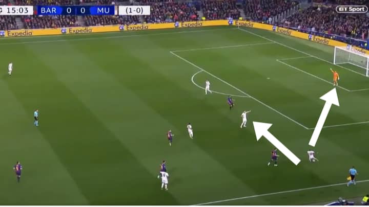 Ashley Young Made Four Key Errors In Build-Up To Lionel Messi's Opening Goal