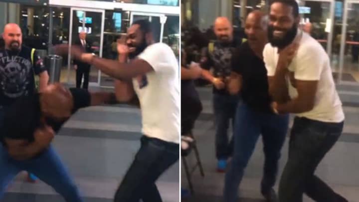 Mike Tyson And Jon Jones Once Had A 'Quick Spar' And It Was Brilliant 