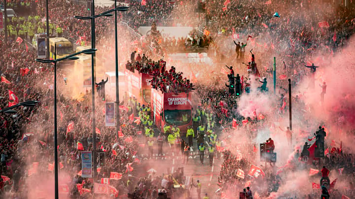 750,000 Fans Turn Out For Liverpool's Champions League Parade