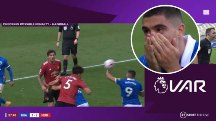 Incredible Late Drama As Manchester United Beat Brighton 3-2