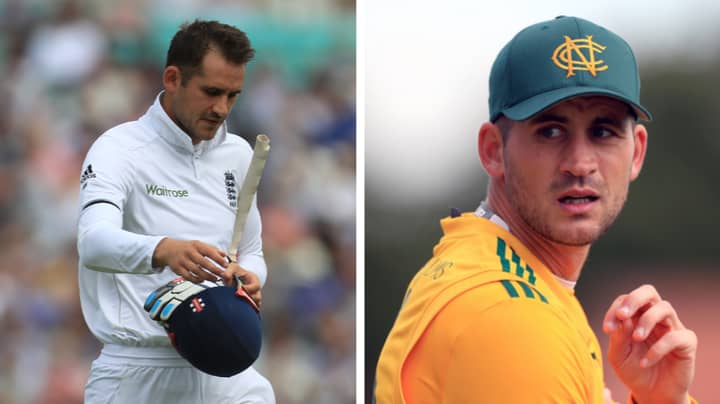 Picture Surfaces Showing England Cricketer Alex Hales In Blackface