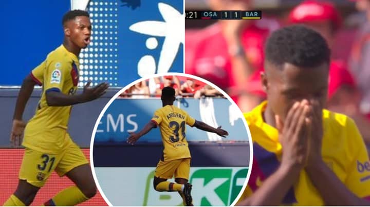 16-Year-Old Ansu Fati Becomes The Youngest Goalscorer EVER For Barcelona 