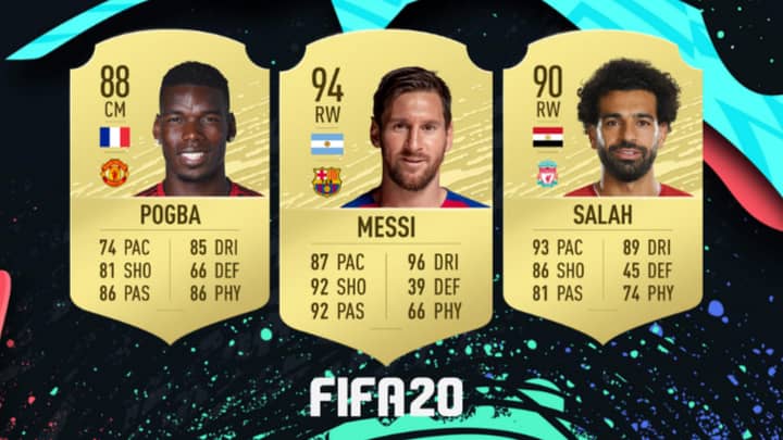 FIFA 20's Best 100 Players And Ratings List Released