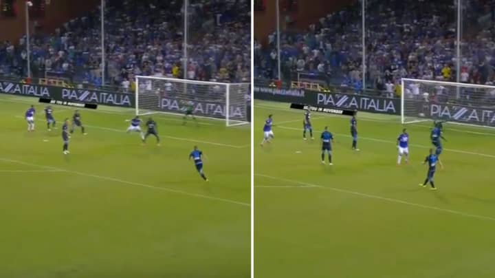 Watch: Sampdoria Striker Fabio Quagliarella Scores Outrageous Backheel Volley Against Napoli