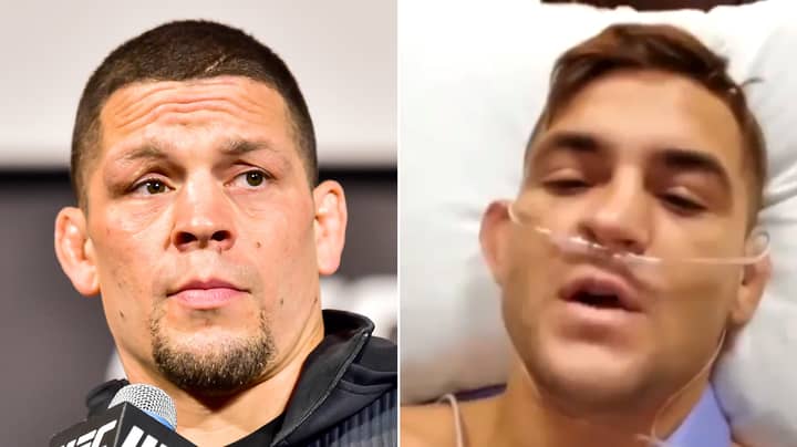 Nate Diaz Brutally Responds To Dustin Poirier's UFC Call-Out, Tweets Old Video