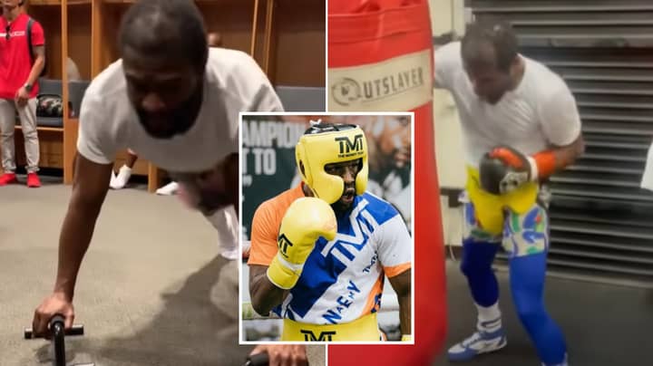 "P****d Off" Floyd Mayweather Doing Sessions At Midnight And Training For A Fight Ahead Of Logan Paul Exhibition