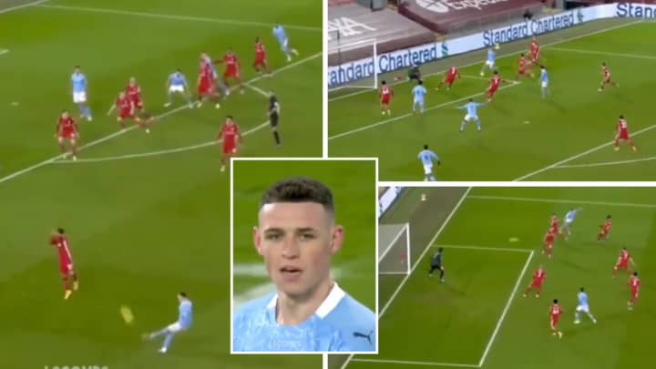 Phil Foden's Highlights Against Liverpool Show He's A Generational Talent