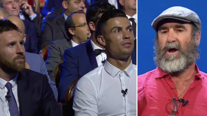It's Exactly Two Years Since Eric Cantona Left Cristiano Ronaldo And Lionel Messi Stunned With Acceptance Speech