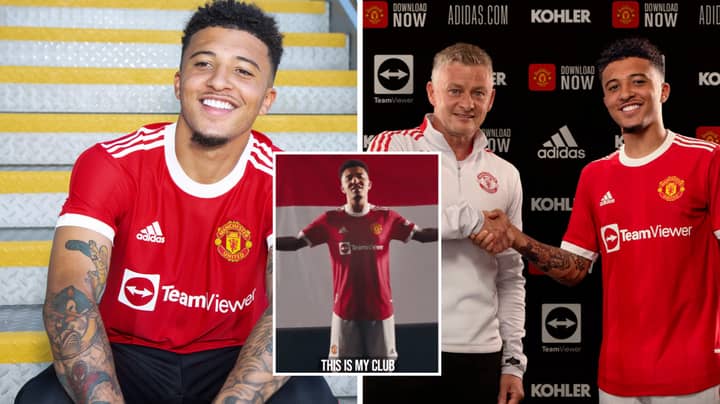 Manchester United Finally Announce They've Signed Jadon Sancho