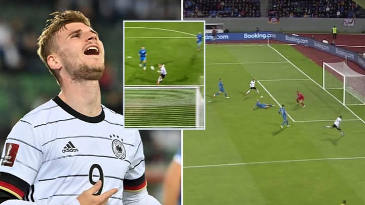 Timo Werner Missed An Absolute Sitter In Germany's Win Against Iceland 