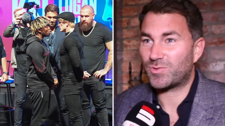 Eddie Hearn Admits He's Frustrated By KSI And Logan Paul After Press Conference