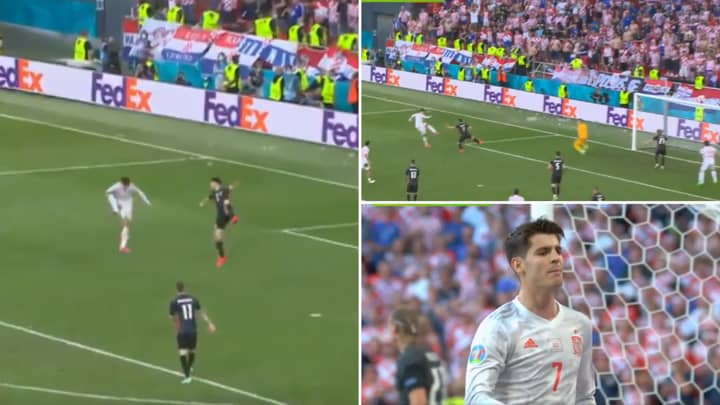 Alvaro Morata Scores Sensational Goal As Spain Beat Croatia In Euro 2020 Thriller 