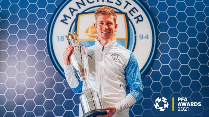 Kevin De Bruyne Beats Harry Kane And Ruben Dias To PFA Player Of The Year