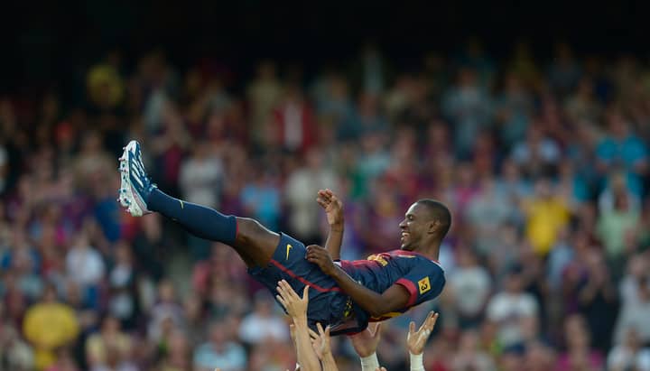 Eric Abidal Heaps Praise On Barcelona's Samuel Umtiti