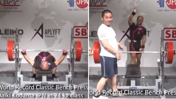 11 Stone Man Sets New World Record With 225 KG Bench Press