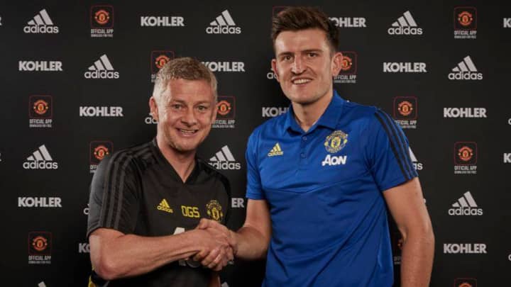 Manchester United Confirm The Signing Of Harry Maguire From Leicester City
