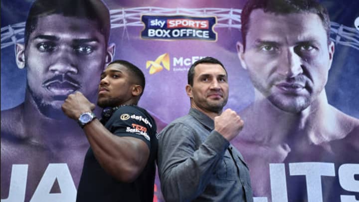The Countdown Is On: Anthony Joshua Gets Ready For Wladimir Klitschko 