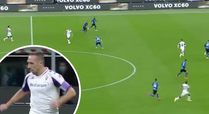 Franck Ribery Slices Apart Inter Milan’s Defence With An Unbelievable Assist For Fiorentina