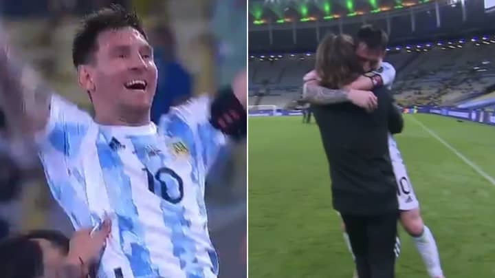 Lionel Messi Wins First Trophy For Argentina As They Beat Brazil To Win Copa America