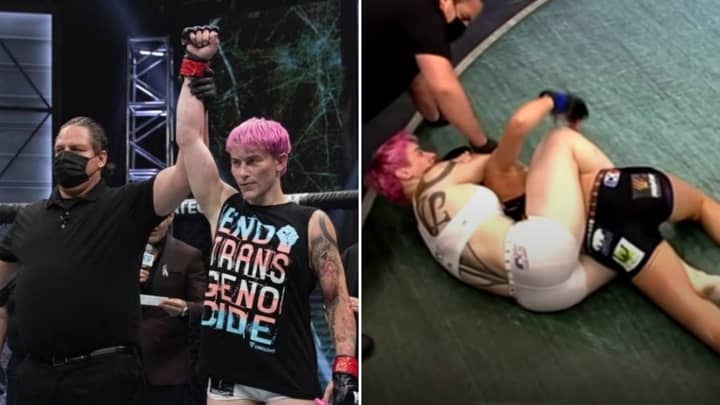 Transgender MMA Fighter Wins Her Debut Fight After Choking Out Opponent