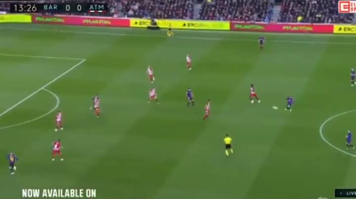 Lionel Messi's Pass To Jordi Alba Was A Complete And Utter Joke