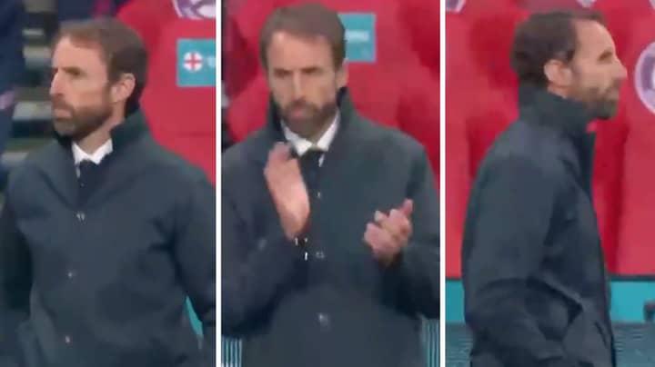 Gareth Southgate Was The Most Relaxed Man Inside Wembley When England Went 1-0 Up
