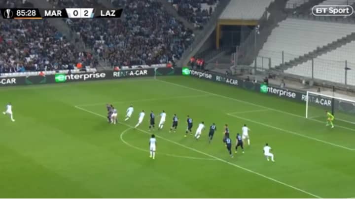 Dimitri Payet Scores A Signature Stunning Free-Kick For Marseille