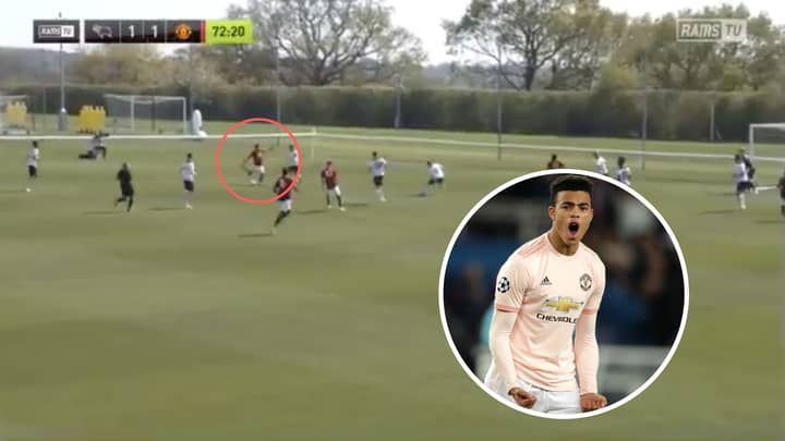 Mason Greenwood Scores Stunning Winner For Manchester United Against Derby County