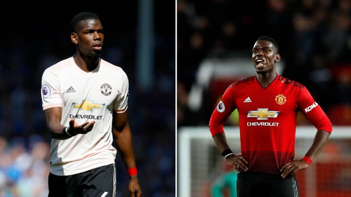 Manchester United's Paul Pogba Included In PFA Team Of The Year