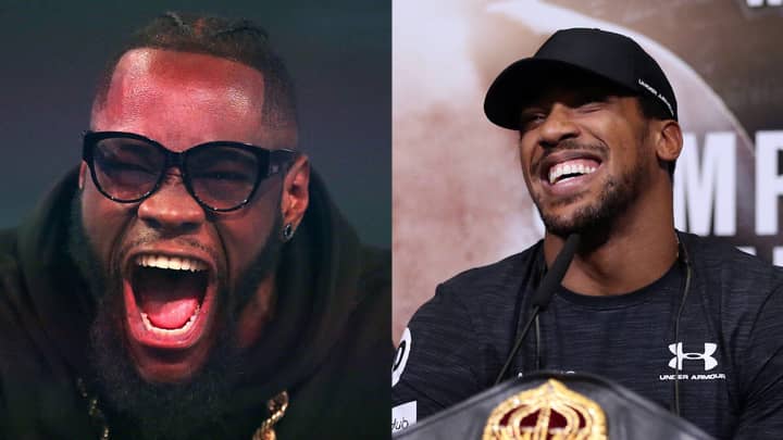 Deontay Wilder Claims Anthony Joshua Is Running Scared From Him