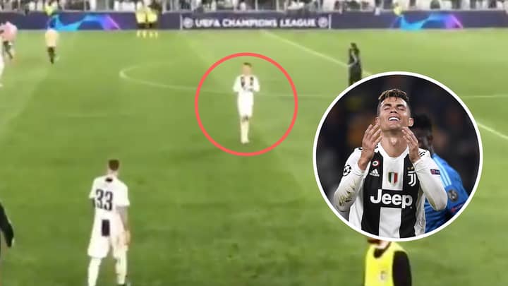 What Cristiano Ronaldo Was Spotted Saying To Juventus Teammates After Ajax Match