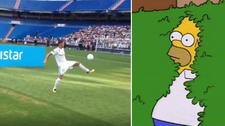 WATCH: Real Madrid's £20 Million Signing Theo Hernandez Has One Of The Most Embarrassing Unveilings Ever