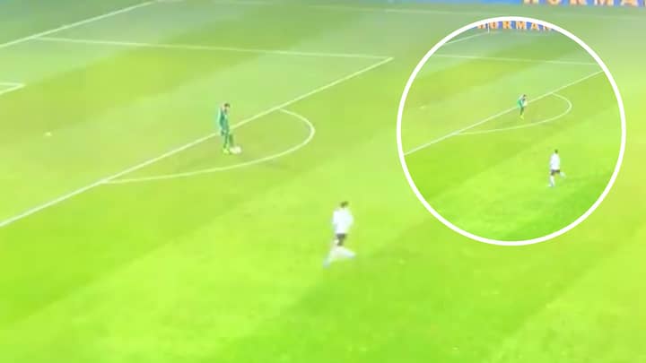 San Marino Goalkeeper Fully Loses His Head For Picking Up Ball Outside Of The Box And Conceding Free-Kick