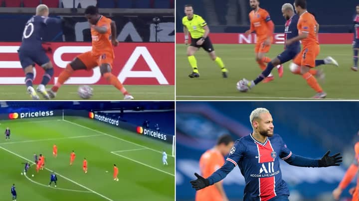 Neymar Scores Sensational Hat-Trick In PSG's Thumping Champions League Win Over Istanbul Basaksehir