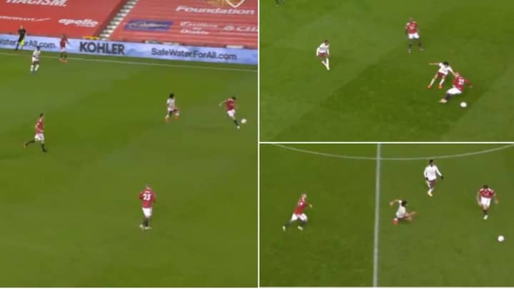 Footage Of Mohamed Elneny's Incredible Work-Rate In The 91st Minute Against Manchester United