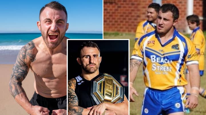 UFC Featherweight Champion Alexander Volkanovski Used To Be A 214-Pound Rugby Player