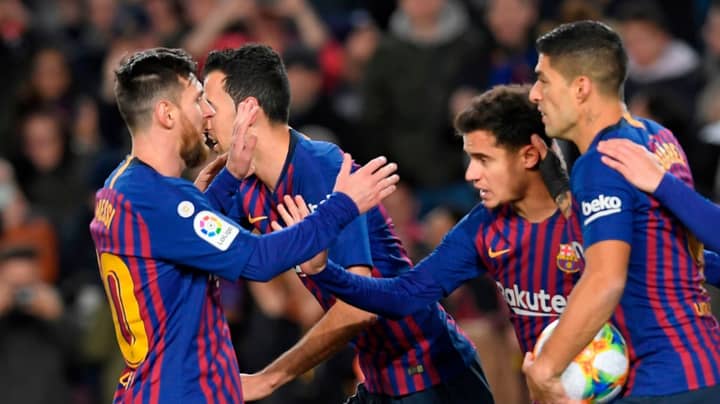 Lionel Messi Wins Penalty Against Sevilla, Gives It To Philippe Coutinho