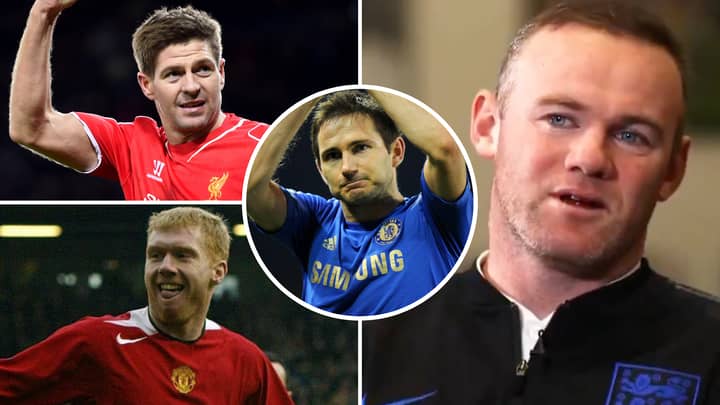 Wayne Rooney Settles The Steven Gerrard, Paul Scholes And Frank Lampard Debate Once And For All