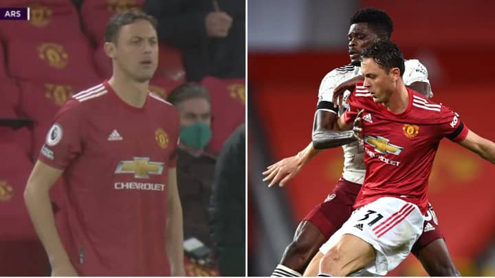 Manchester United Star Nemanja Matic Chose Not To Wear A Poppy During Arsenal Loss