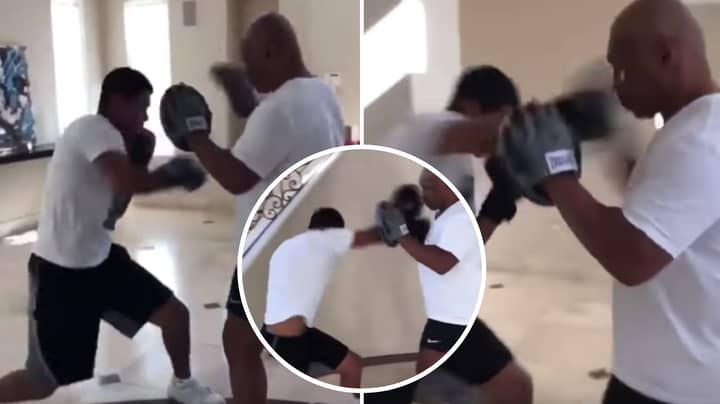 Mike Tyson’s Son Is Just As Savage As His Dad After Showing Off His Skills On The Pads