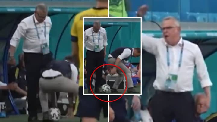Sweden Manager Janne Andersson Produced A Filthy Nutmeg, Then Snatched A Soul In Euro 2020's Coldest Moment