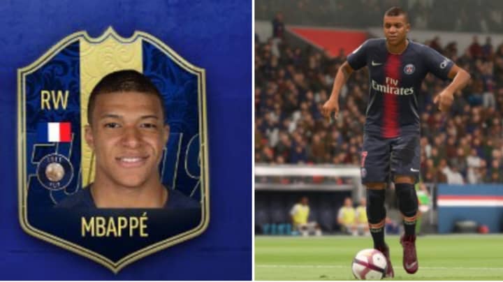 Kylian Mbappe's FIFA 19 Team Of The Year Card Is Pure Filth