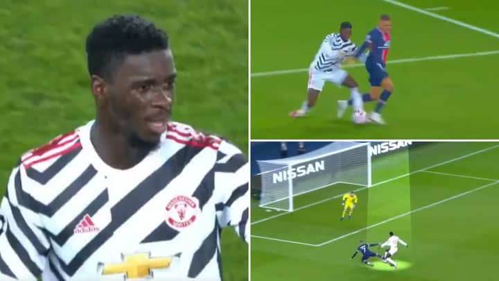 Stunning Compilation Of Axel Tuanzebe's Performance For Man Utd Vs PSG After 10 Months Out
